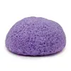 good quality half ball lavender purple konjac sponge bebevisa SGS GMPC ISO approved factory