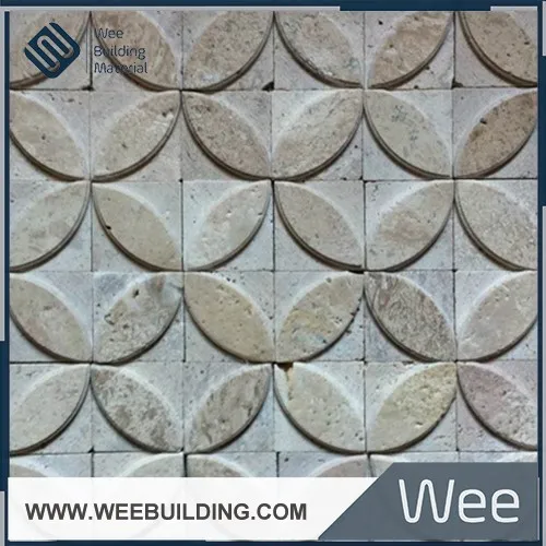 water-jet chinese style marble stone mosaic