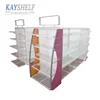 Cosmetic Shop Shelf Display with Light