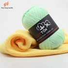 Manufactures 100% cotton yarn for hand knitting yarn