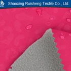 embossed stretch fabric +TPU film + fleece