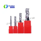 End Mill Carbide Solid HN Solid Carbide 3 Flute Cnc Rough End Mill Tools for Matalworking