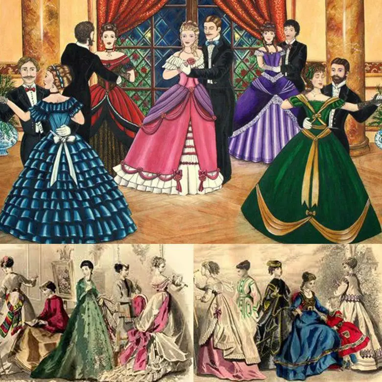 Rose Team-Free Shipping Custom Made Civil War Dress Southern Belle Red & Black Dress Sexy Carnival Halloween Costume