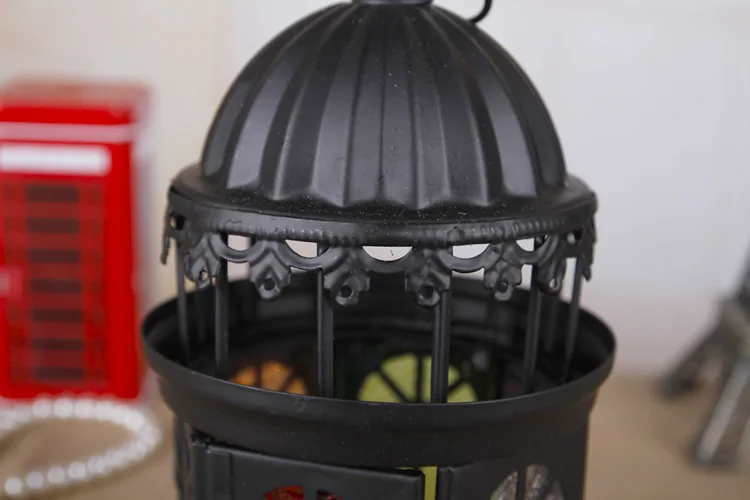 European Candlestick ornaments creative zakka Iron crafts decorations gifts wholesale