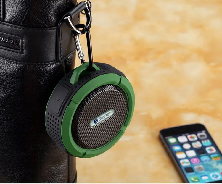 Hot sale Waterproof Bluetooth speaker Music Player/Gifts Gadget/outdoor wireless shower Speaker C6 - ANKUX.COM