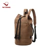 New type canvas backpack outdoor sports multifunctional backpack drawstring backpack