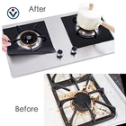 10.6" x 10.6"Waterproof Heat Resistant Reusable Gas Stove Burner Protector for Kitchen/Cooking