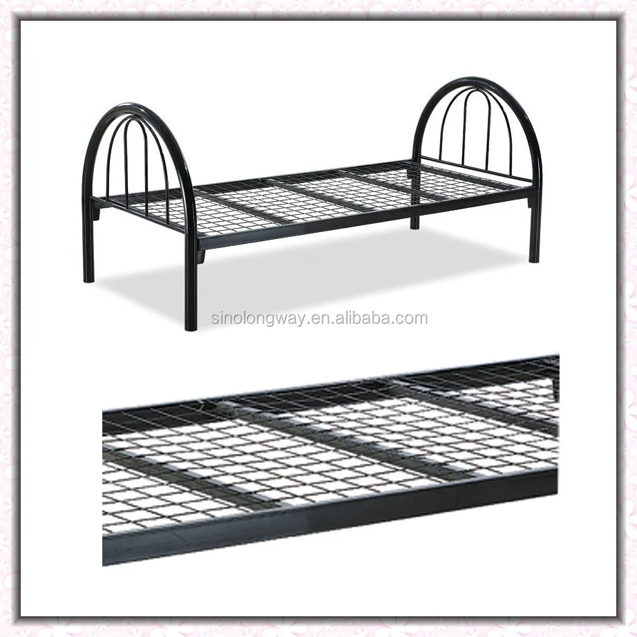 Bed,Steel Single Bed,Wrong Iron Single Bed - Buy Metal Bed,Single Bed ...