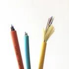 4 6 8 12 24 48 Core PVC LSZH Single Mode Multimode Indoor Fiber Optic Cable Aramid Yarn