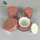 15 30 50 cream packaging olive shape screen printing acrylic jar cosmetic 50g