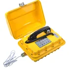 Waterproof explosion-proof telephone set for underground mine