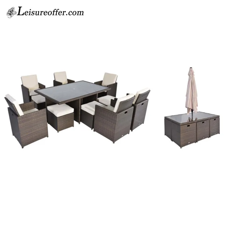 Rattan Garden Furniture Outdoor Restaurant Tables