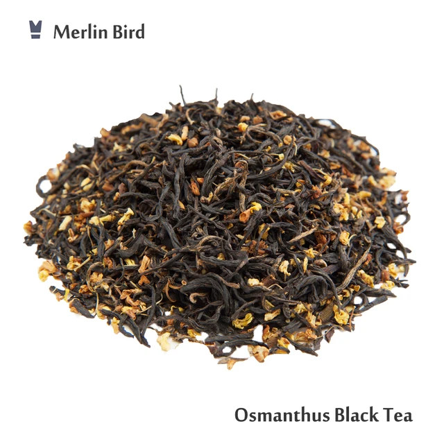 private label detox loose china tea osmanthus flavoured black