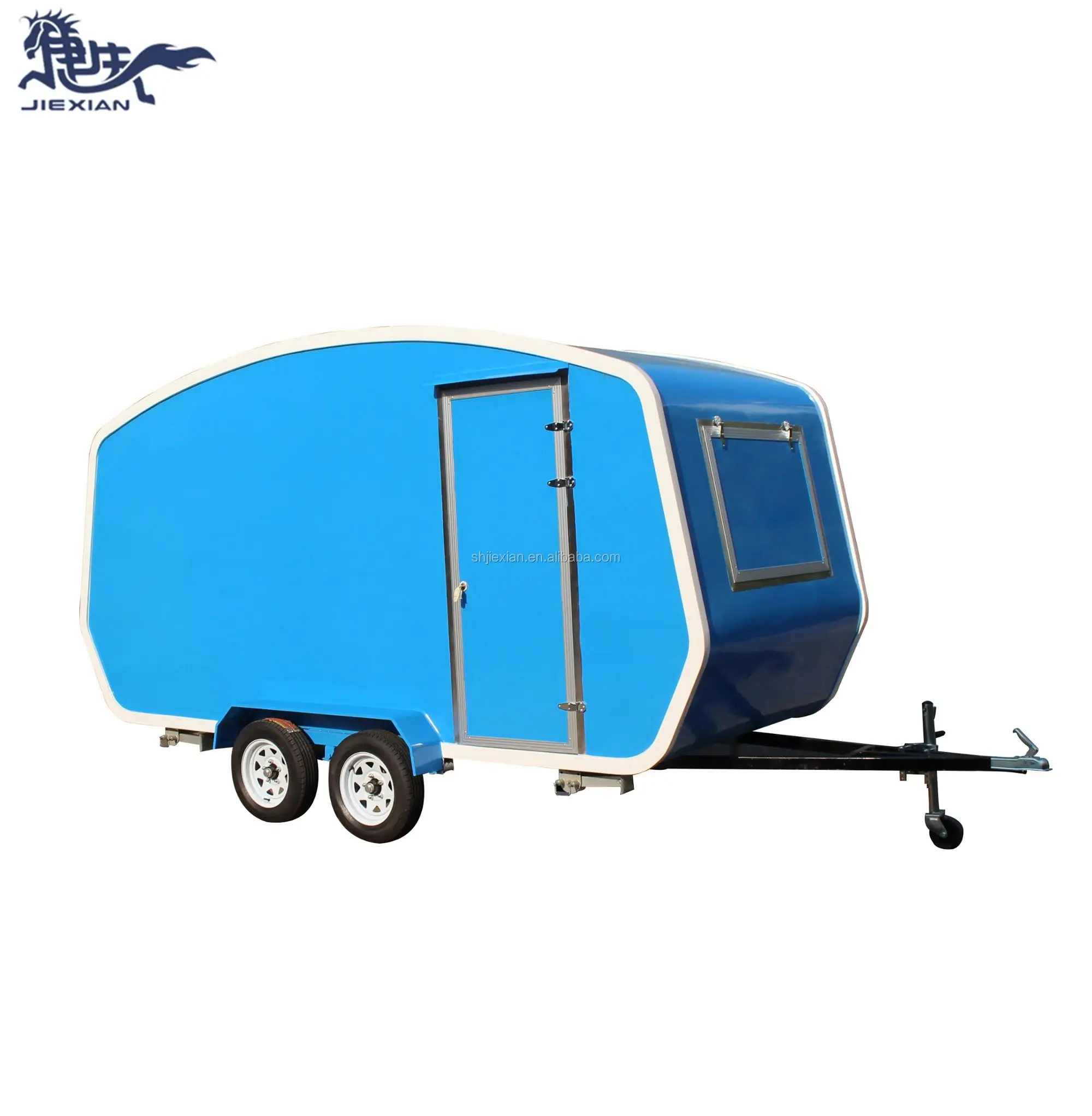 jx-fv435 定制小玻璃纤维澳大利亚豪华越野旅行拖车露营大caravan