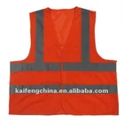 High Reflective Safety Mesh Roadway Vest, Emergency Life Jacket, KF-005