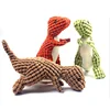 Durable Squeaky Dog Toy Pet Puppy Plush Toy Non-Toxic Training Biting Squeak Duck Bear Tiger Deer Monkey Chew Puzzle Toys