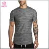 91% Polyester 9% Elastane Marble Grey Light Weight Fitted t Shirt For Men