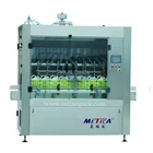 Full automatic bottle shampoo filler and piston filling machine with PLC control for sticky liquid bottling