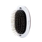 PRITECH Electric Ionic Function Hair Brush Vibration Scalp Massager Comb