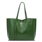 Low MOQ Bags Women Handbag With Tassel Cheap Price Wholesale Soft Pu Leather Simple Fashion Lady Hand Bags