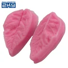 Kitchen Baking Cake Tools DIY 3D Leaf Press Silicone Fondant Mold