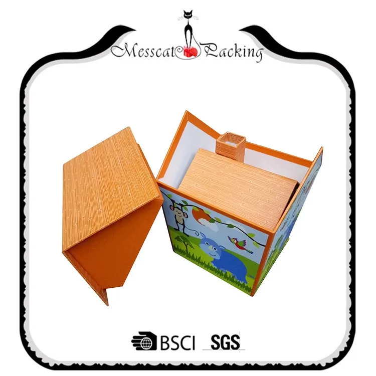 cardboard house shape paper box candy storage box holiday gift