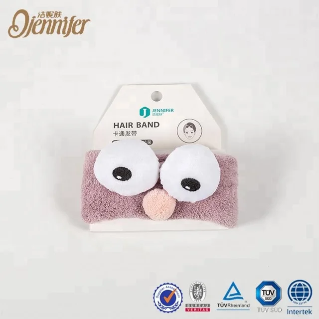 Wholesale korean hair accessory funny cartoon big eye hairband