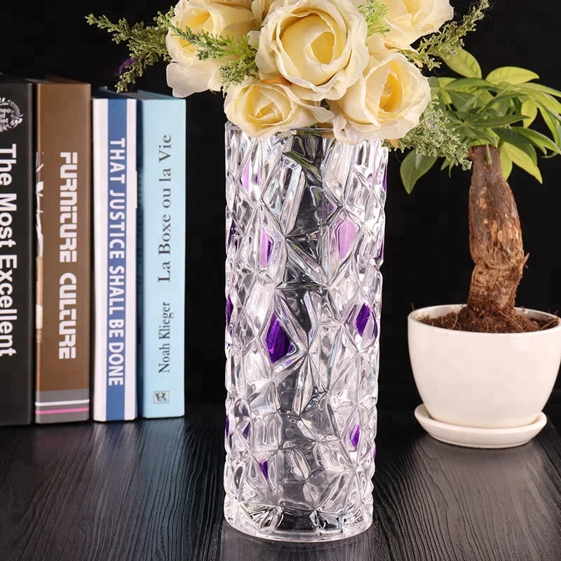 New Design Crystal Vase Glass Cylinder Vase For Centerpiece Buy