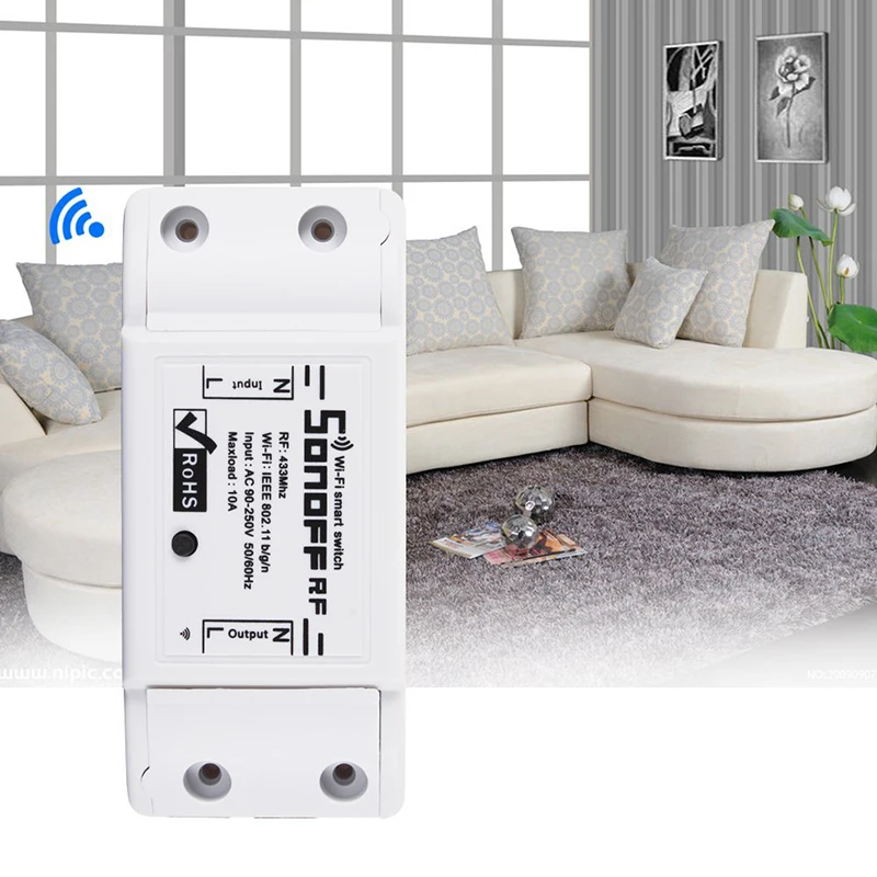 CMBetter Wireless Wifi Switch For Smart Home Automation Relay Module 10A 90-250V 220V Support IOS Android Remote Controller (22)