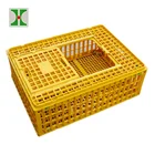 high quality plastic chicken cage poultry transport boxes for chicken, duck, goose and rabbit transfer