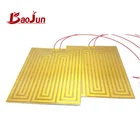 Electric flexible heat transfer polyimide polyester carbon thin film heater