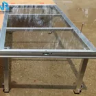Wedding Plexiglass Stage with adjustable legs for event