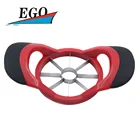 Apple Slicer and Corer, Stainless Steel Ultra-Sharp Apple Cutter, Pitter, Divider, Corer