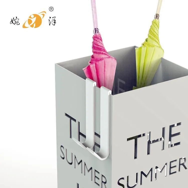 Factory wholesale custom with LOGO iron umbrella shelf iron bucket umbrella shelf umbrella frame