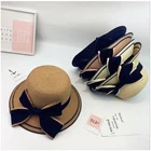 promotional cheap plain mexico casquette sombrero lady straw hat custom