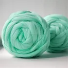 free samples hand knitting fancy super chunky 100% australian merino wool giant yarn