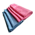 microfibre tea towels 100% rayon cleaning cloths with custom logo