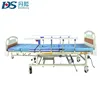 Adjustable patient 3 cranks manual nursing hospital rehabilitation bed