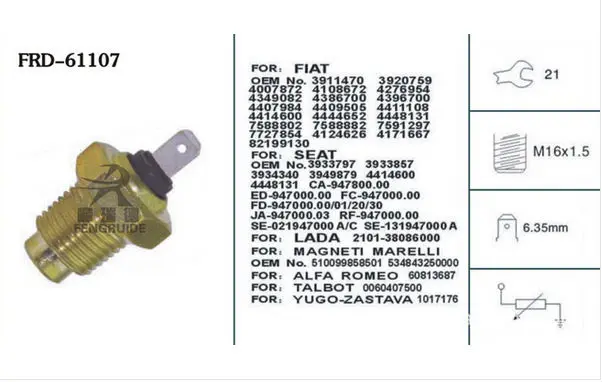 Automobiles & Motorcycles ingersoll rand temperature sensor 39560628