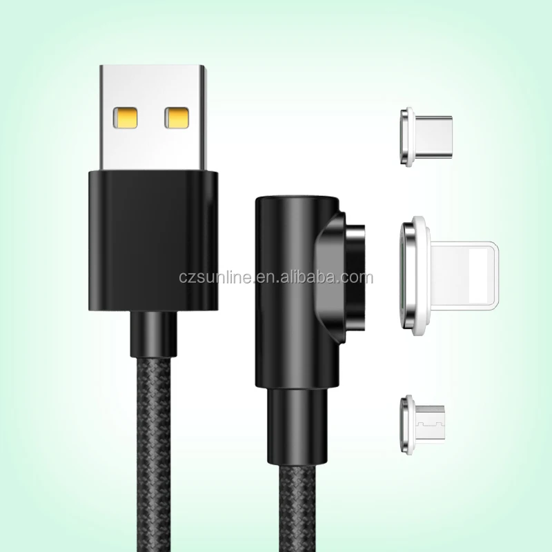 SUNLINE 2019 Charging & Data Transmission charger usb magnetic charging cable for 8 pin - ANKUX.COM