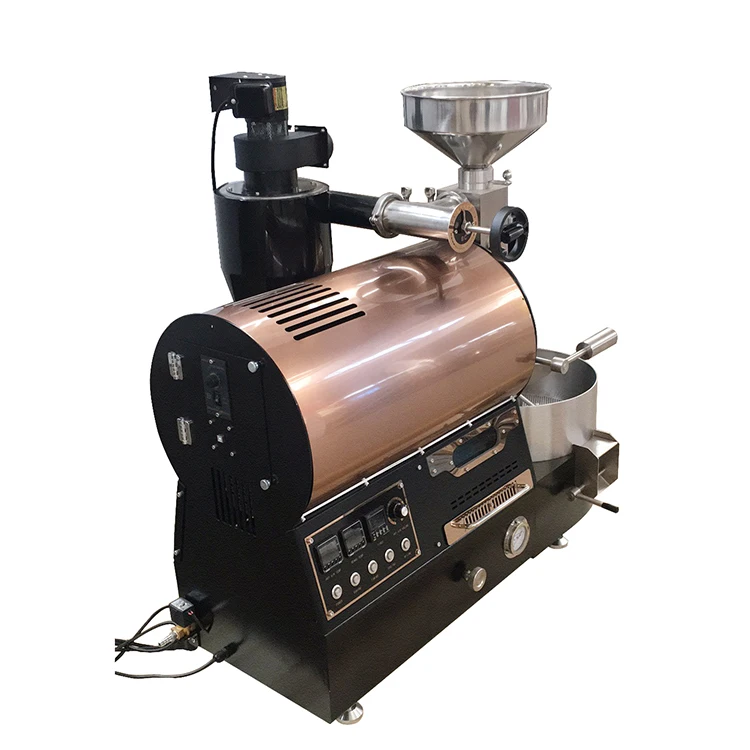 Electric Type Cocoa Beans Roasting Machine Gas Stainless Steel Gas Drum