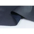 Woven backing pu leather material polyester fabric for garment