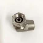 90Degree Elbow With Male Thread Crimped With Nut