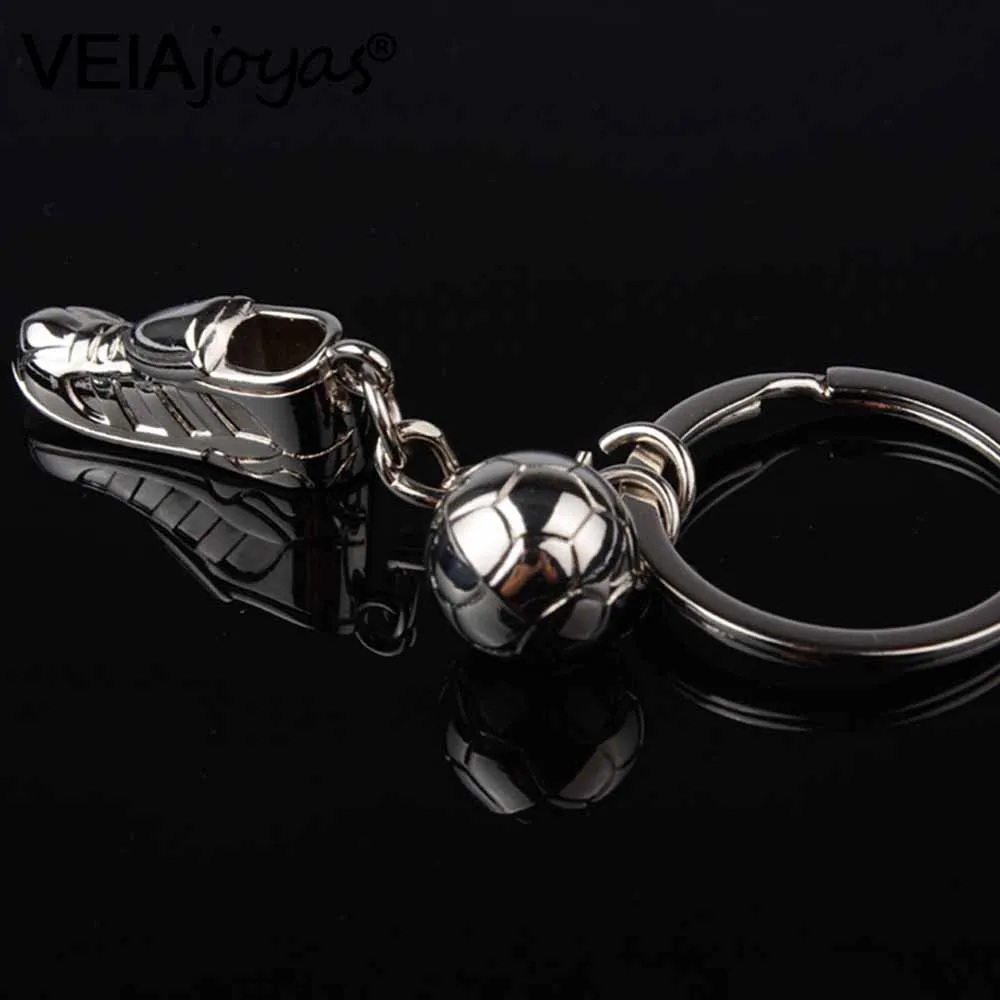 Unique-Soccer-Shoes-Football-Ball-Stainless-Steel-Metal-Keychain-Key-Chain-Ring-Gift (3)