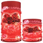 Hot wholesale Cheap Custom Red Bandana Multifunctional Headwear Scarf Bondage Bandana