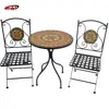 outdoor furniture set marble top bistro table set