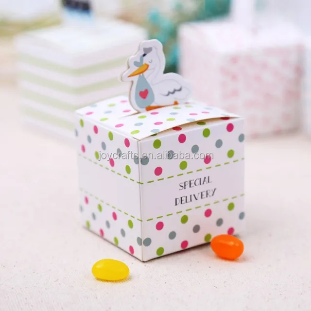 baby shower gift little loveable duck toy milk bottle favor box