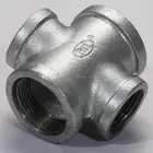 Equal Female Cross y tee / four way tee pipe fitting