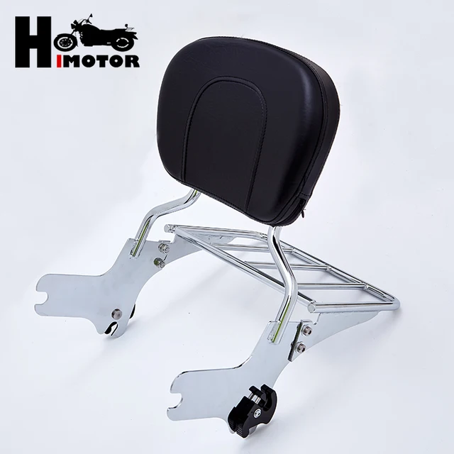 Factory price wholesale chrome motorcycle parts Sissy Bar Passenger Backrest for 97-08 Touring Models