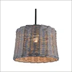 Classic Natural Rattan Woven Pendant Lamp Shade